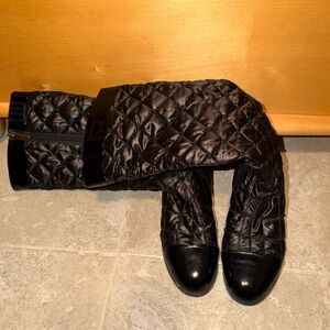 Casso Vito Size 36 Black Over the Knee Boots